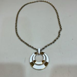 Crown Trifari pendant necklace